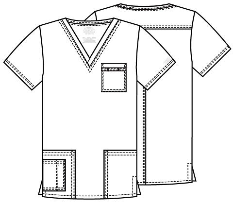 Zdravotnícke oblečenie - WZ pánska tunika Cherokee wzm 4725