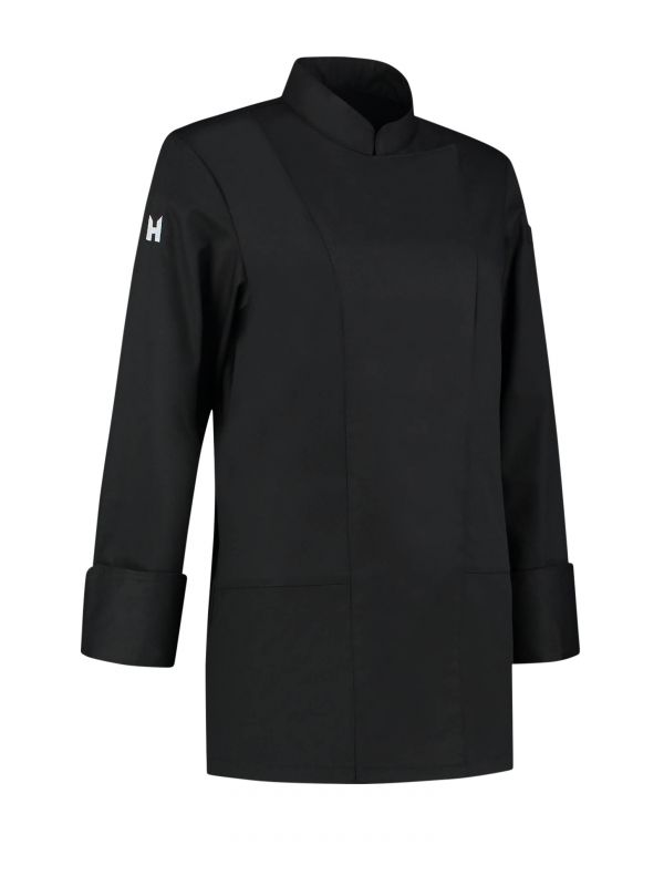 Kuchárske oblečenie - Le Nouveau Chef LYNN black dámsky rondon