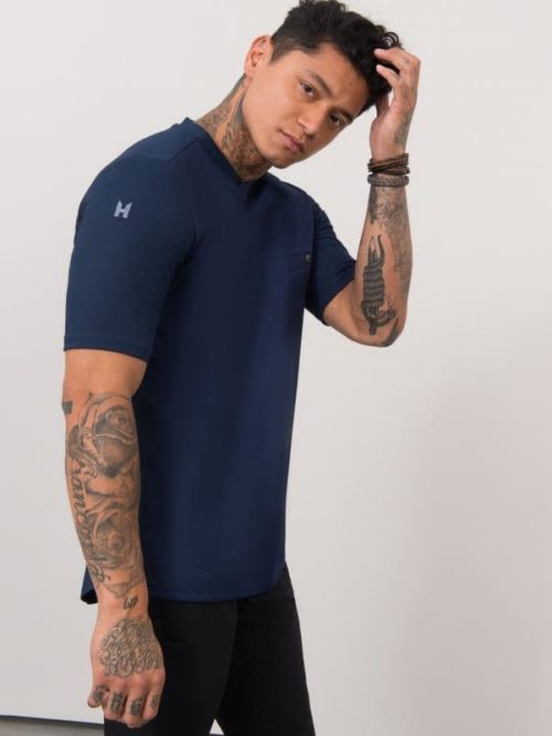 Kuchárske oblečenie - Le Nouveau Chef FERRE T - shirt patriot blue