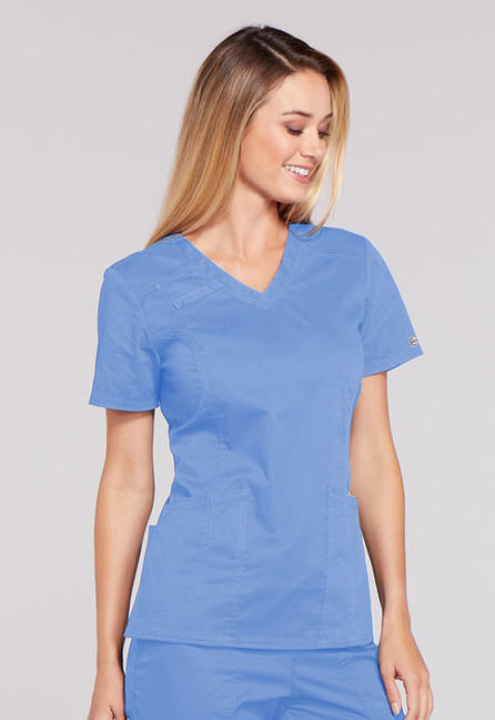 Zdravotnícke oblečenie - dámska tunika Cherokee ciew nebeská modrá