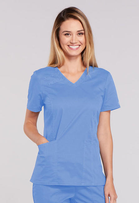 Zdravotnícke oblečenie - dámska tunika Cherokee ciew nebeská modrá