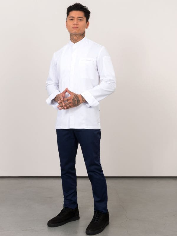 Kuchárske oblečenie - kuchársky rondon Le Nouveau Chef Alain White
