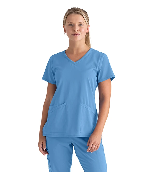Zdravotnícke oblečenie - dámska zdravotnícka tunika Grey´s Anatomy SERENA WZWGRST045-40 nebeská modrá