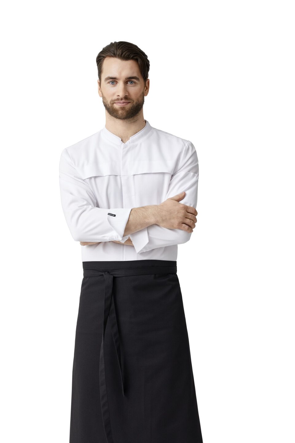 Kuchárske oblečenie KENTAUR - rondón dlhý rukáv, biely