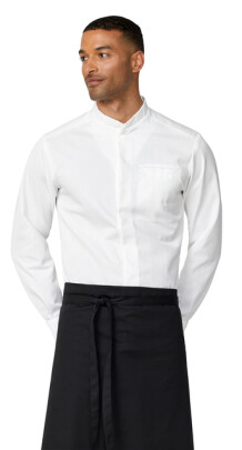 Kuchárske oblečenie KENTAUR - rondón biely, dlhý rukáv