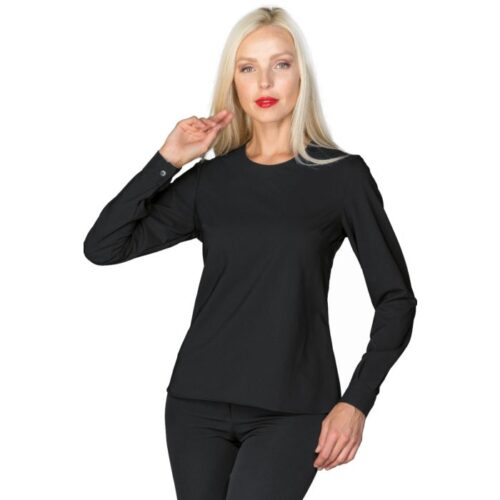 Dámska blúzka/elegantný top IVA exclusive dlhý rukáv Dámska blúzka/elegantný top IVA exclusive dlhý rukáv